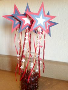 DIY Patriotic Star Wand - Miss Sue Living