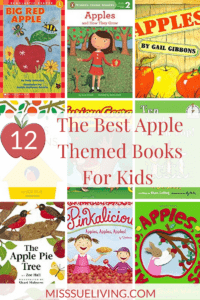The Best Apple Themed Books For Kids, apple theme, apple books, preschool apple theme, apple unit, apple size sorting, apple printable