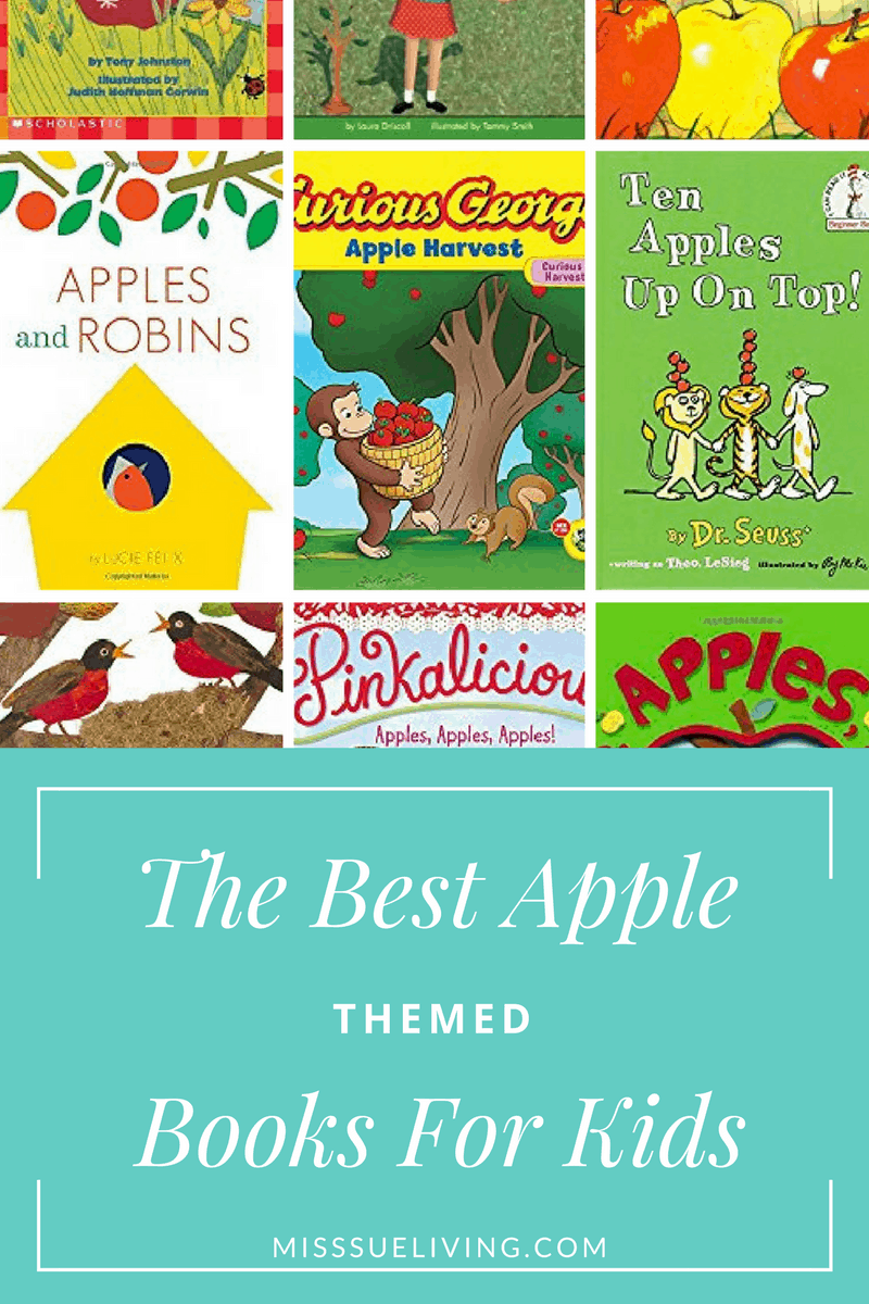 The Best Apple Themed Books For Kids, apple theme, apple books, preschool apple theme, apple unit, apple size sorting, apple printable