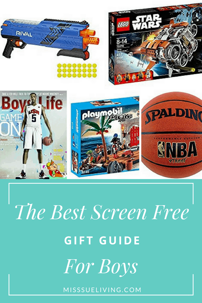 The Best Screen Free Gift Guide for Boys, boys gift guide, boys gift ideas, boys gifts, holiday gift guide, boys christmas gifts, #boysgiftguide 