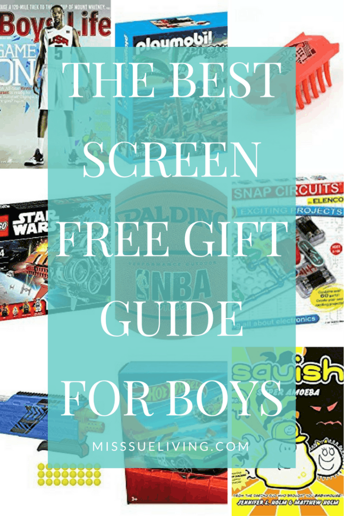 The Best Screen Free Gift Guide for Boys, boys gift guide, boys gift ideas, boys gifts, holiday gift guide, boys christmas gifts, #boysgiftguide