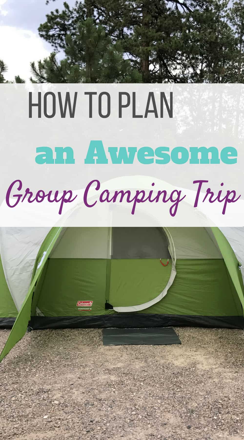 How to Plan an Awesome Group Camping Trip, group camping tips, planning a group camping trip, camping with friends, group camping trips, how to plan a group camping trip, group camping ideas, camping checklist, how to plan a camping trip, group camping meals, camping organization #groupcamp #groupcamping #campingwithfriends #campingtips #campingmeals #campingfood