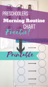A Morning Routine You and Your Preschooler Can Love, preschool morning routine, preschool morning routine chart, morning routine for kids, morning routine for toddlers, child routine chart, morning routine for school, morning routine chart printable, morning routine checklist #kidsmorningroutine #morningroutines #chorechart #preschoolmornings