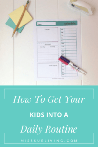 How To Get Your Kids Into A Daily Routine, kids daily routine, kids daily schedule, daily routine chart, kids daily routine chart, daily schedule for kids, #dailyroutines #dailyroutine #kidsroutine #dailyschedule