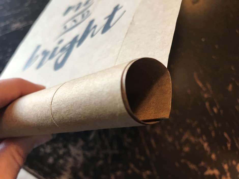 Christmas paper scroll sign, craft paper scroll sign christmas, diy paper scroll sign, brown paper scroll signs christmas, how to make a scroll sign, brown paper scroll, kraft paper scroll, kraft paper scroll signs diy #paperscrollsign #christmasscroll #diychristmasdecor #diychristmas #craftingideas #christmascraft #diydecorations