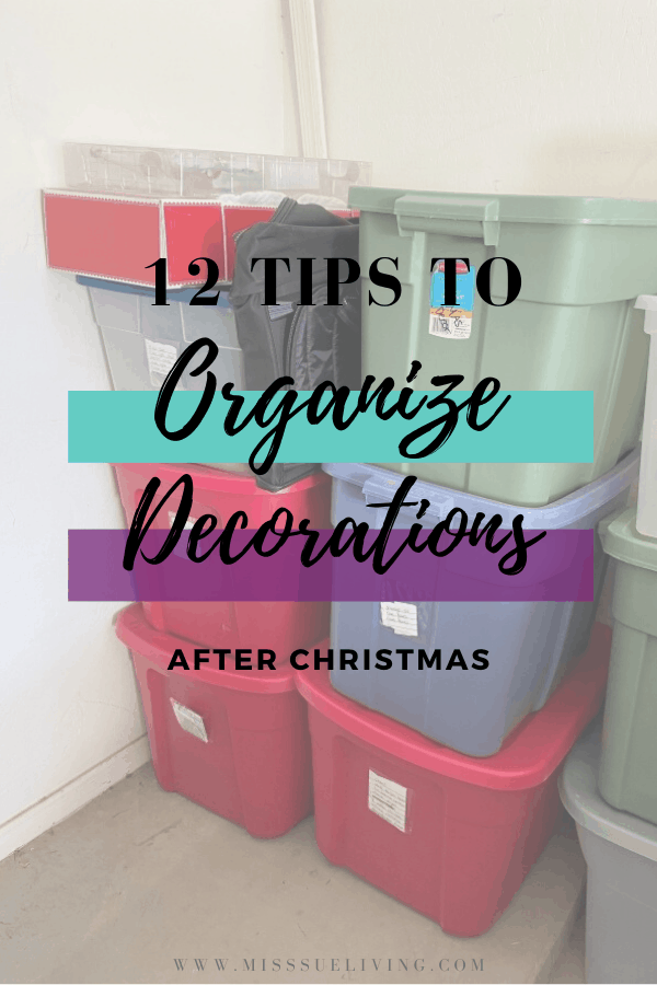 organizing after christmas, cleaning after christmas, cutting clutter, holiday organizing, organizing seasonal decorations, organize christmas decorations, organize christmas decorations tips, organize christmas decorations hacks, organize christmas decorations storage, how to organize christmas decorations #organizechristmas