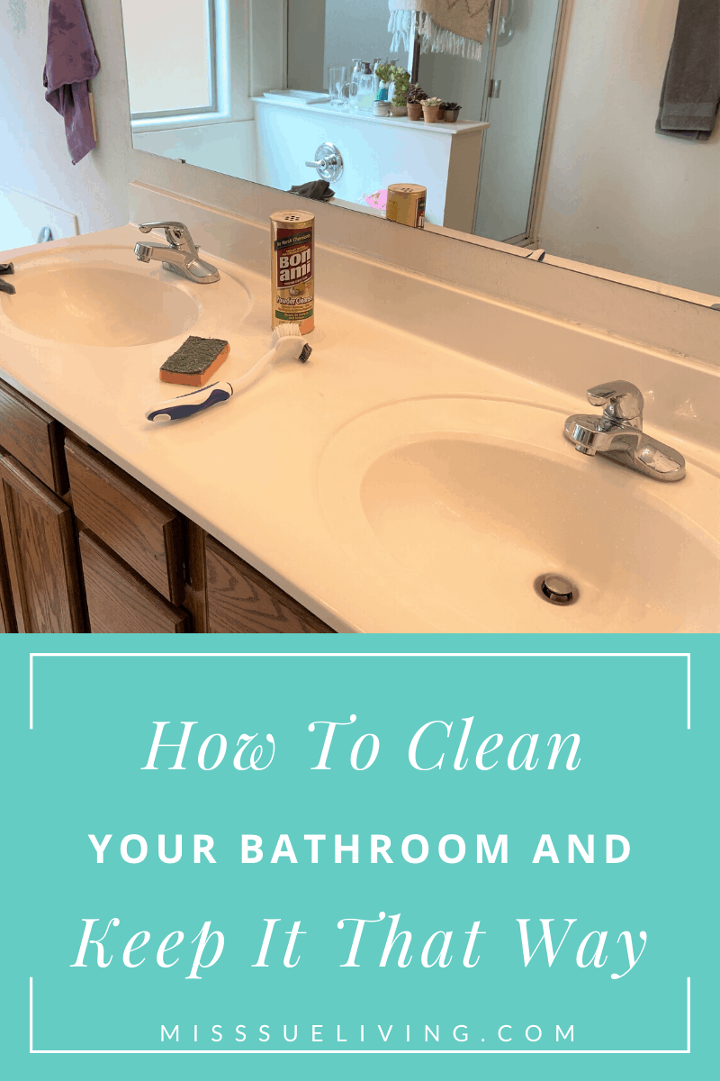 How to Clean Everything in your Bathroom! 