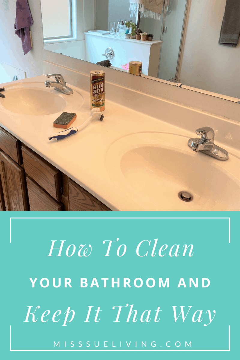 How to Clean a Bathroom Sink