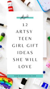 12 Artsy Teen Girl Gift Ideas She Will Love - Miss Sue Living