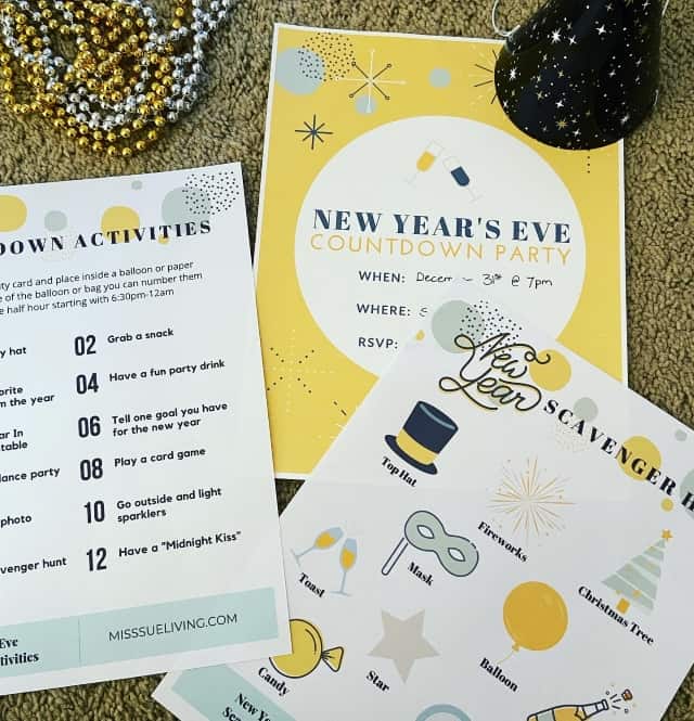 Nye at home with kids, new years eve countdown ideas for kids, new years eve countdown ideas for kids family's, nye countdown ideas, nye countdown ideas with kids, new years eve ideas at home
