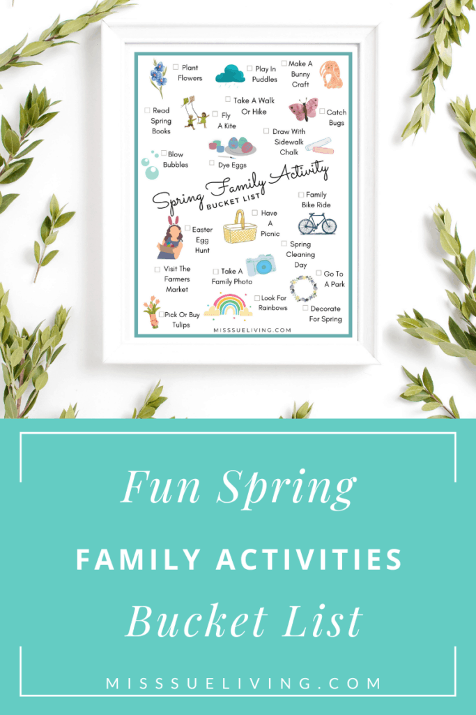 spring family activities, spring family activity, spring bucket list, spring family bucket list
