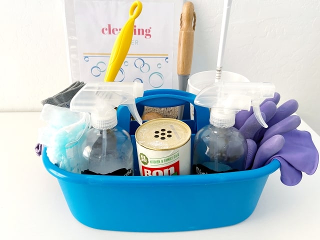 A Cleaning Caddy Will Help You Level Up Your Cleaning Game - Miss Sue Living
