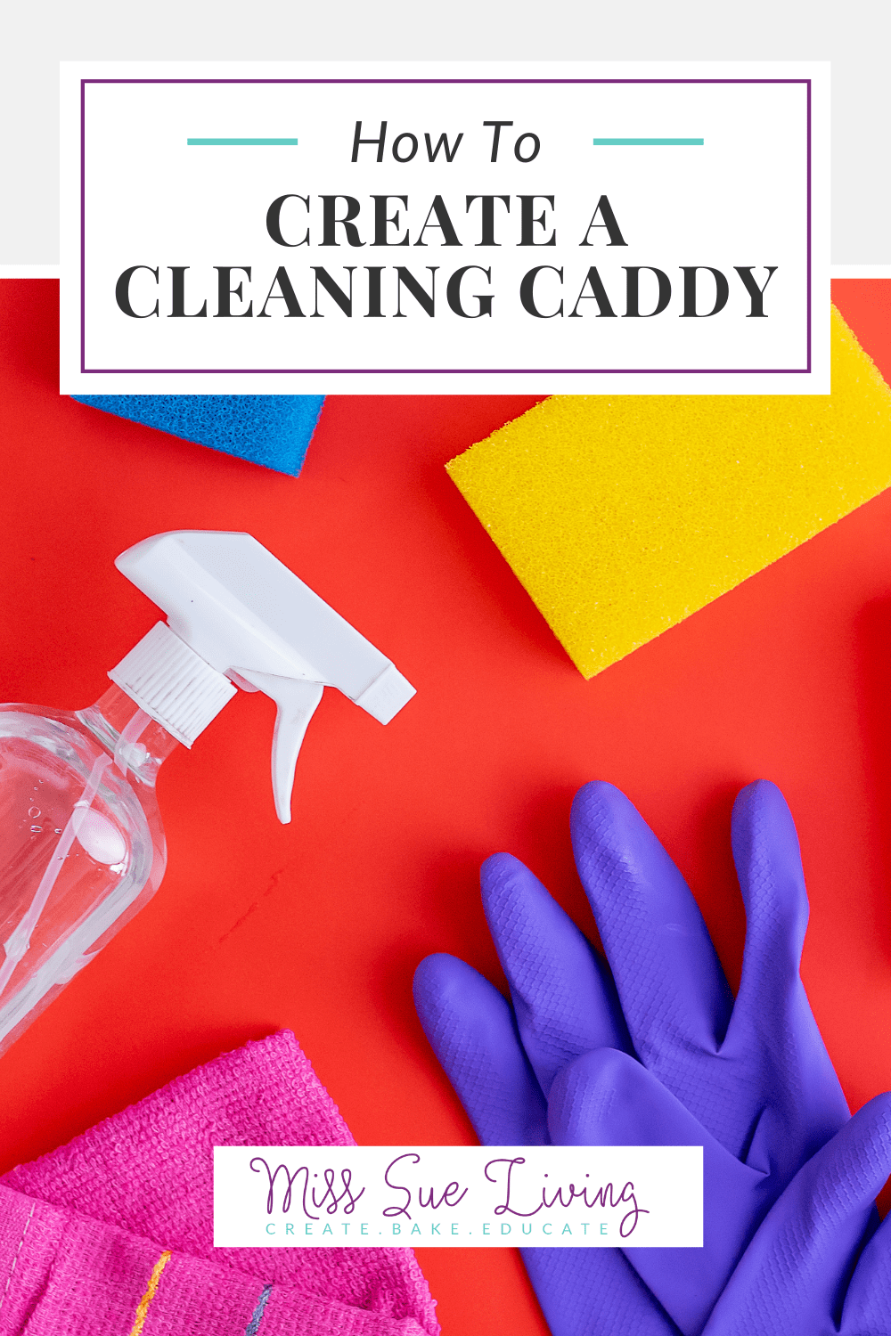 A Cleaning Caddy Will Help You Level Up Your Cleaning Game - Miss Sue Living